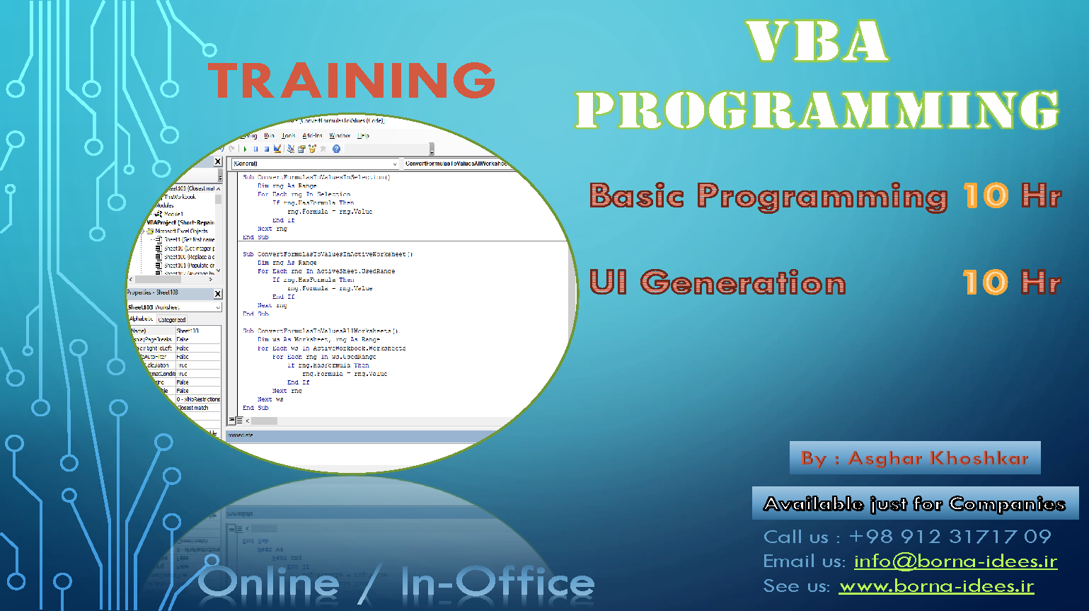 visual basic for applications training